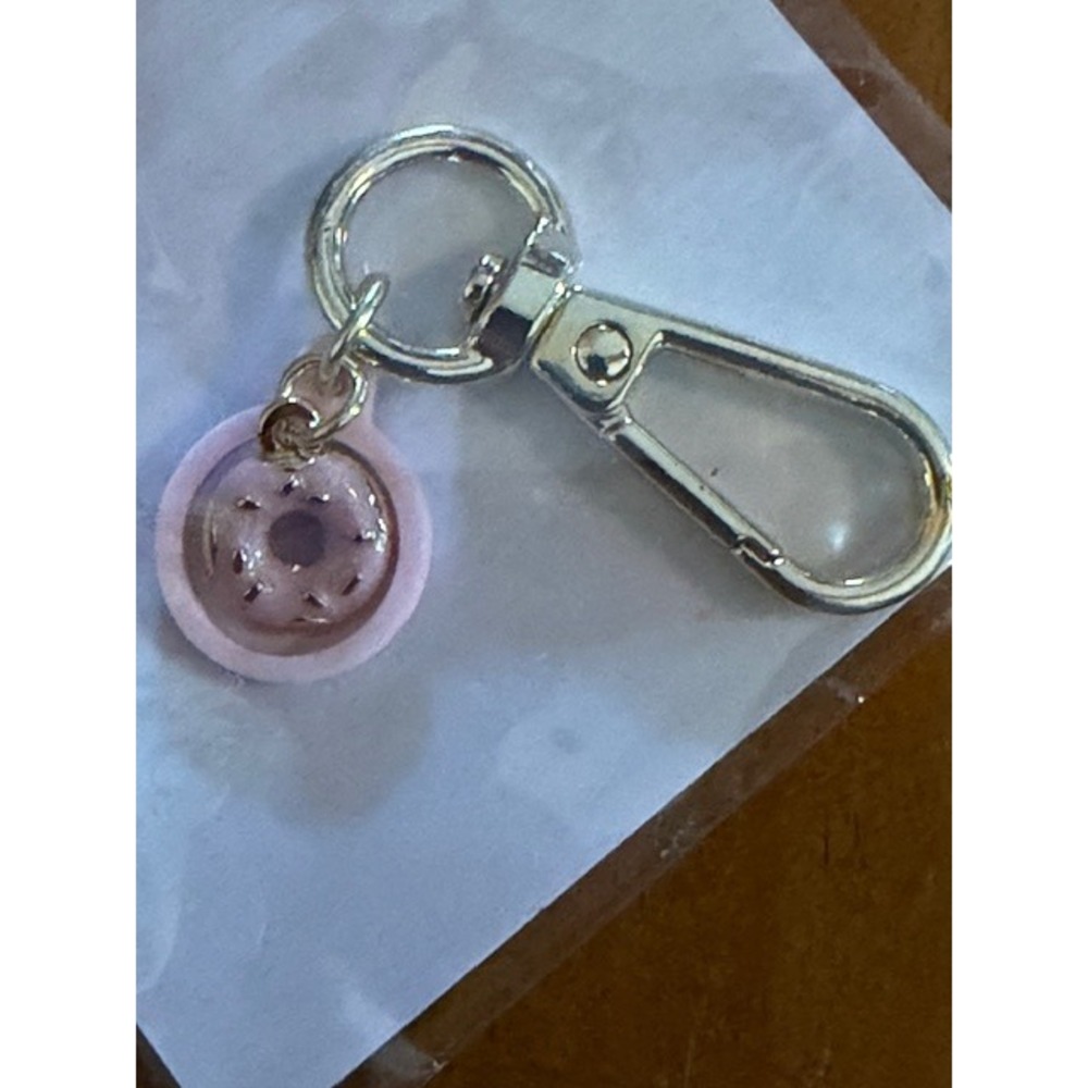 Maracuja Juicy Loop Lavender Donut Keychain Charm Bag Accessory‎
